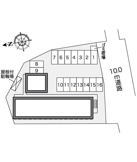 ★手数料０円★入間郡毛呂山町毛呂本郷　月極駐車場（LP）